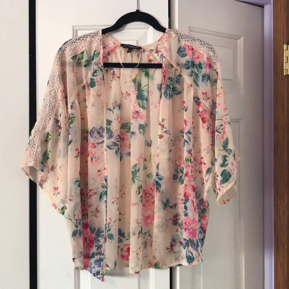 Floral kimono